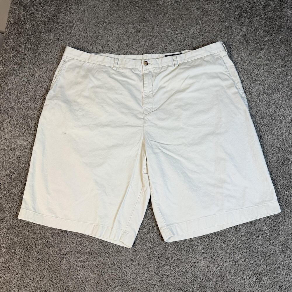 Vineyard Vines Shorts Mens 52 Tall White Chino Cotton Spandex 11 in Pockets